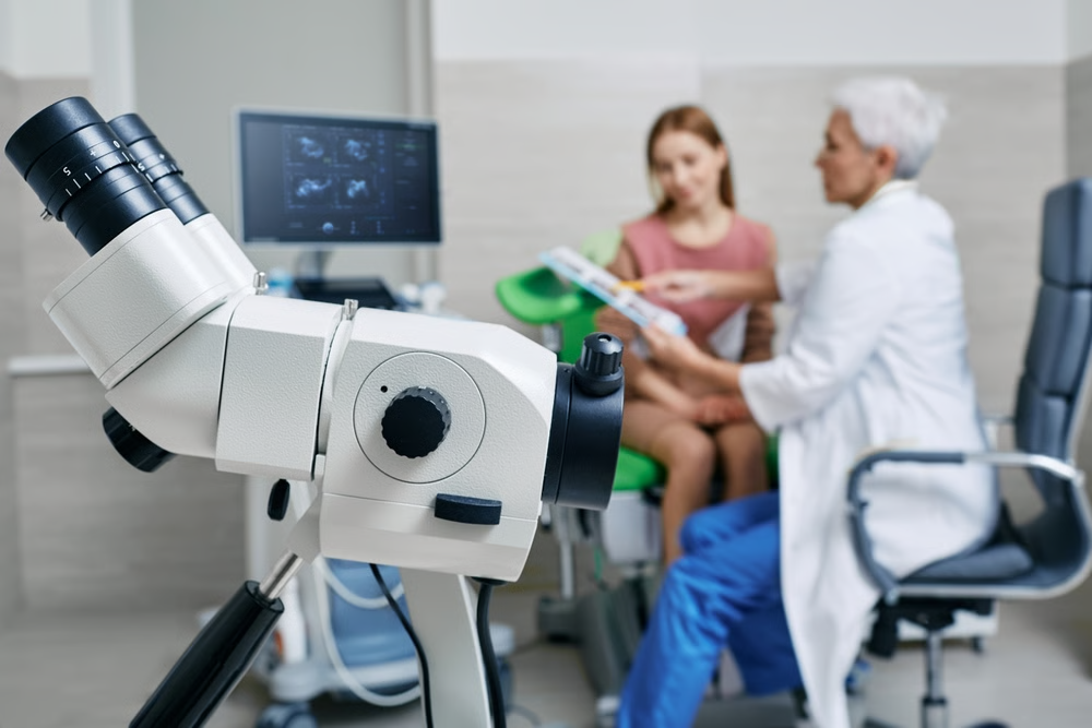 Videocolposcopio Digitale Bio-Clinic - Esame ginecologico